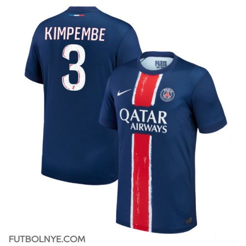 Camiseta Paris Saint-Germain Presnel Kimpembe #3 Primera Equipación 2024-25 manga corta